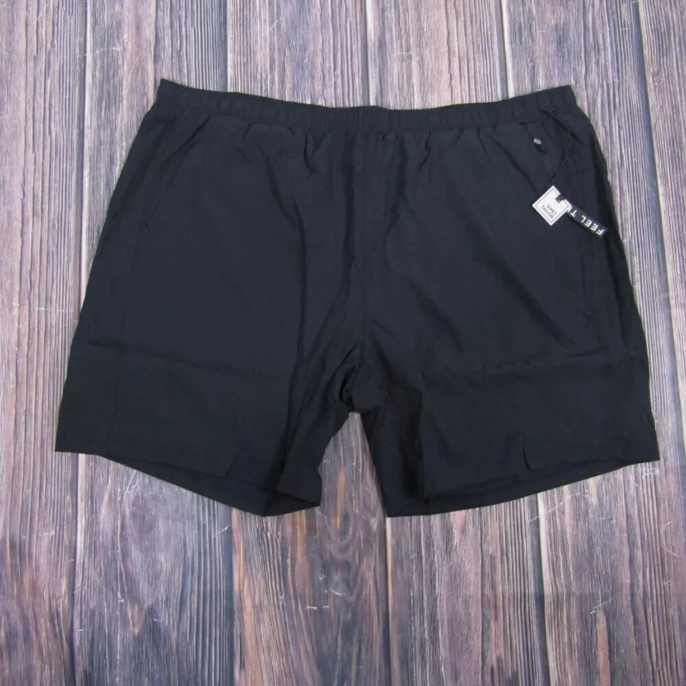 Swet Tailor NEW NWT Mens 2XL Black Active Lined Shorts Golf Gym Athletic